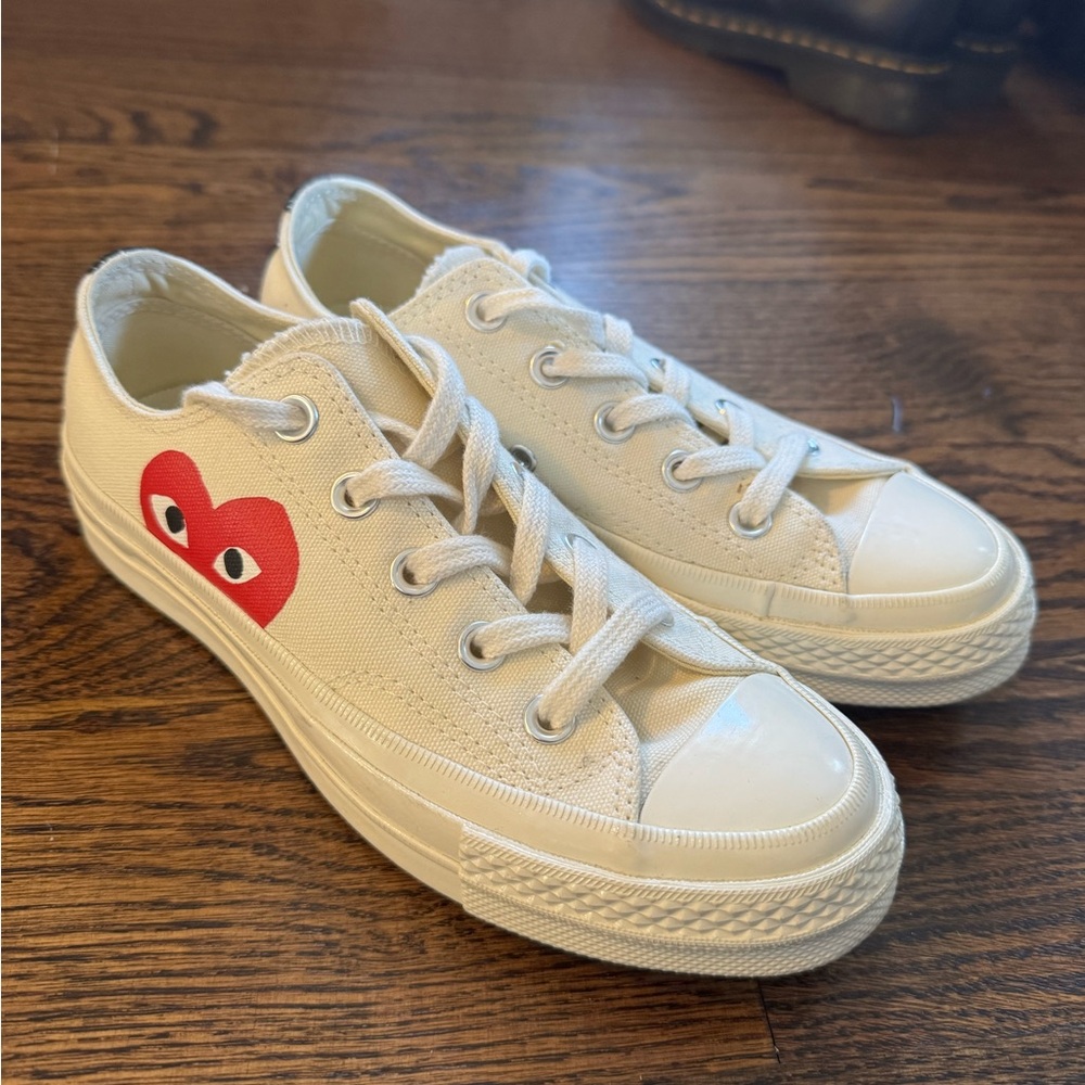Converse Play Comme des Garcons Sneakers - Size 5
